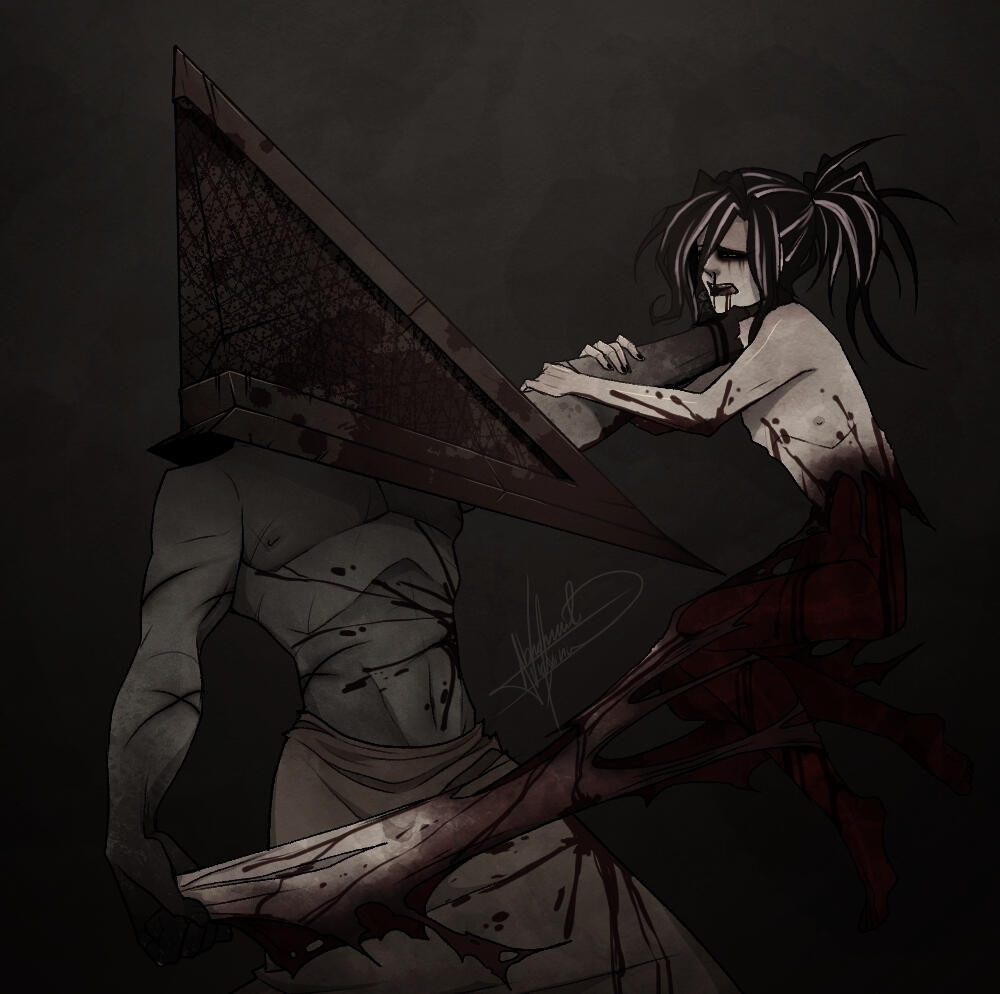 Excited that pyramid head is coming to DBD so I drew a fanart! :  r/deadbydaylight